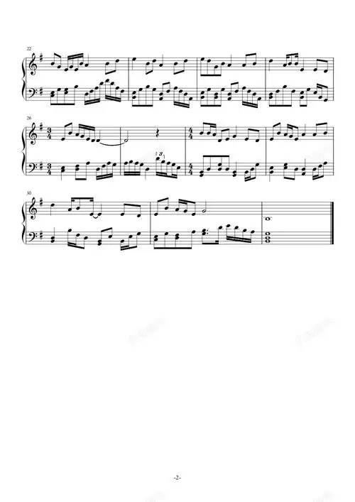 世界第一等,世界第一等钢琴谱,世界第一等g调钢琴谱,世界第一等钢琴谱