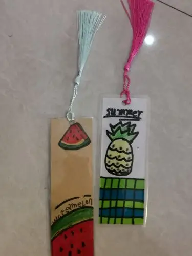 水果系列之～手绘书签