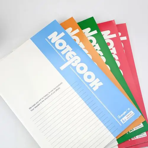 笔记本广博a4抄本学生横线记事本横格本大笔办公笔记本