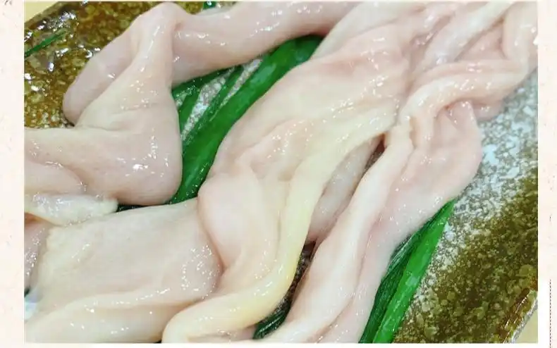 散养黑土猪肉新鲜猪小肠粉肠苦肠生猪肠冒节子 2斤