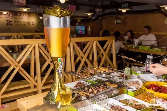 虾不串自动烧烤扎啤图片 - 第295张
