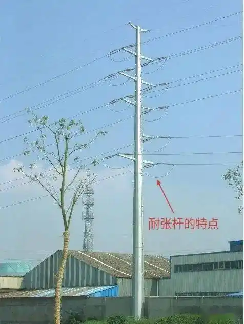 为什么高压架空线路耐张杆上的绝缘子要比直线杆上的多一些?