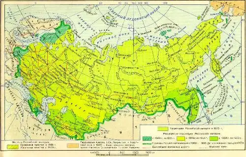 俄国全盛时期的疆域