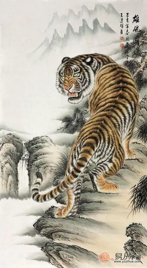 国画品析王建辉动物画盘点霸气十足值得一看