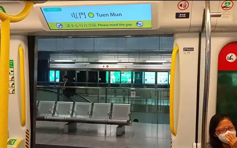 港铁屯马线全程