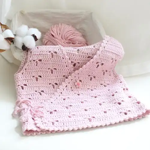 三叶草儿童背心马甲宝宝手工编织钩针毛线孕妈diy编织材料包