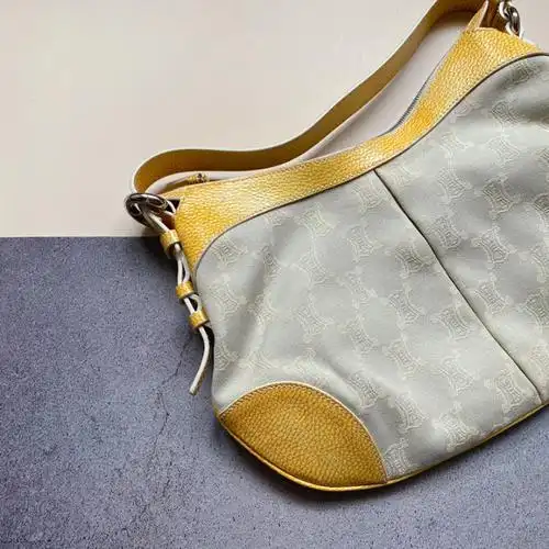 celine赛琳女士牛仔单肩包腋下包-心上共享平台