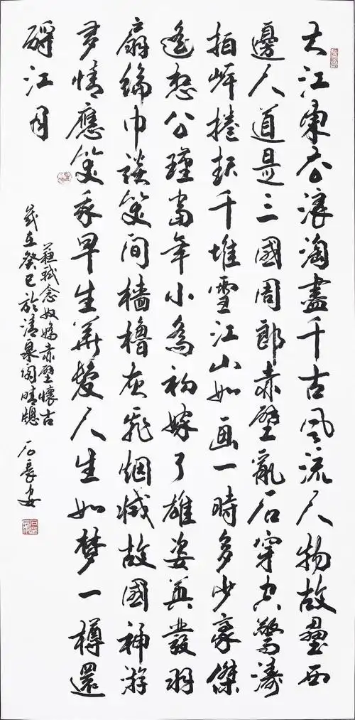 中华文化苏轼念奴娇赤壁怀古周慧珺启功费新我等众名家书写