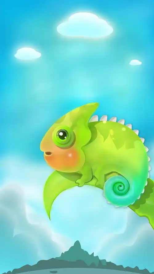 鼠绘_临摹七爷的变色龙