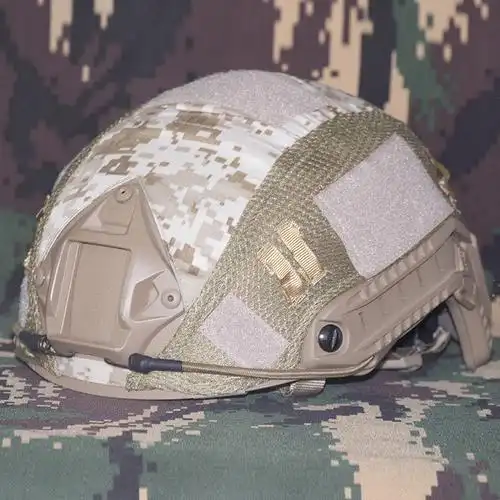fast特种兵战术头盔伪装盔罩网面盔布防暴ideal头盔