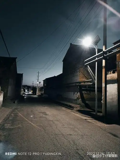 今日份农村夜景—滤镜篇