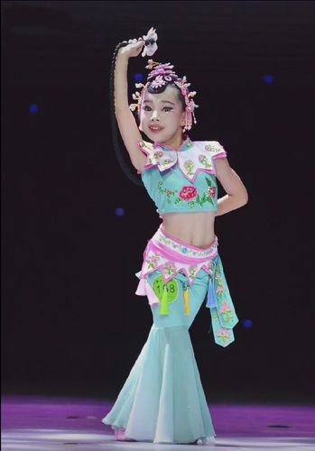 小戏骨舞蹈服俏花旦演出服京剧演出服少儿戏曲小红娘舞台表演服装