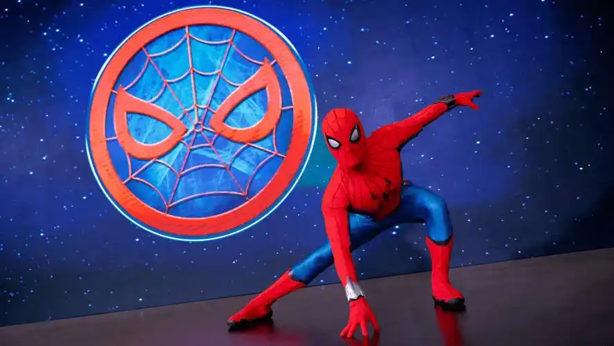 发挥您与这位邻家英雄的默契来感应蜘蛛侠的动作蜘蛛侠与心爱的迪士尼