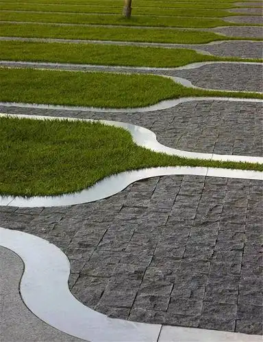 景观石材铺装实用篇这样的广场才能个性十足