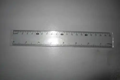 厂家批发 20厘米透明直尺 20cm尺子 学生用尺