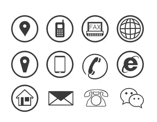 名片小图标图片设计模板素材