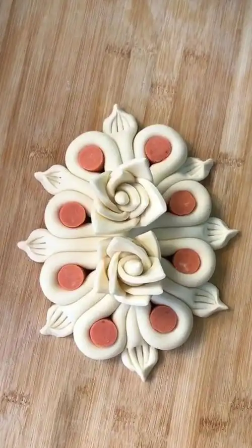 花馍馍的简单手法