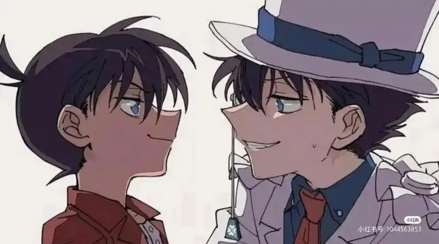 名侦探柯南  #柯南and怪盗基德