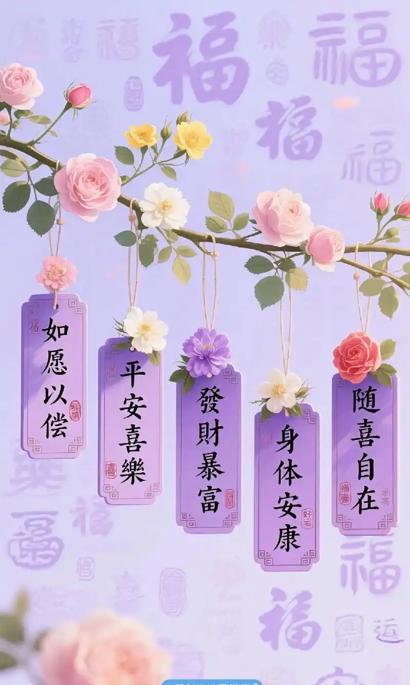 看着许多的美图要不许个愿吧:愿身体安康,发财暴富,平安喜乐