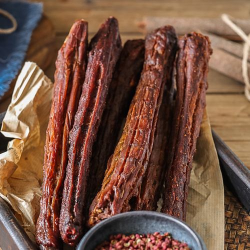 金日良品 很长的风干手撕鸭脖 香辣锁鲜装麻辣黑鸭卤味零食小吃