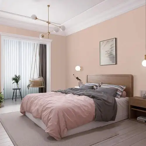 轻奢北欧纯色羊绒无缝墙布热销卧室客厅电视无缝墙布