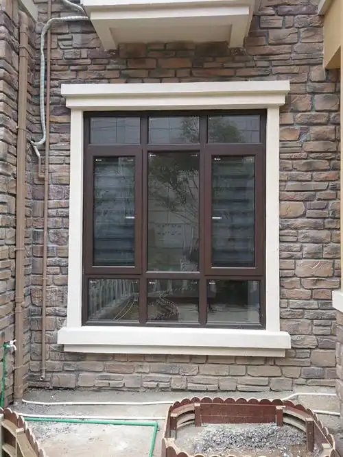 黄色外墙的别墅应该跟什么颜色的断桥铝门窗搭配最好看