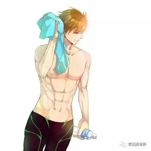 男动漫头像腹肌_头像图片_扣扣乐园