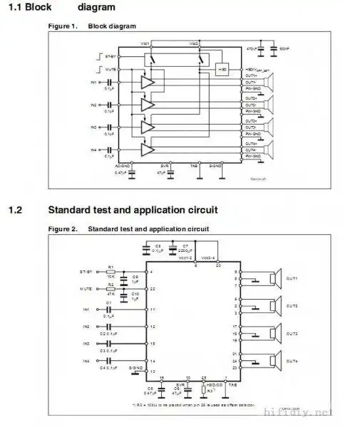 求tda7850电路图谢谢!