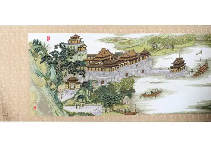 【精品赏析】清明上河图十字绣