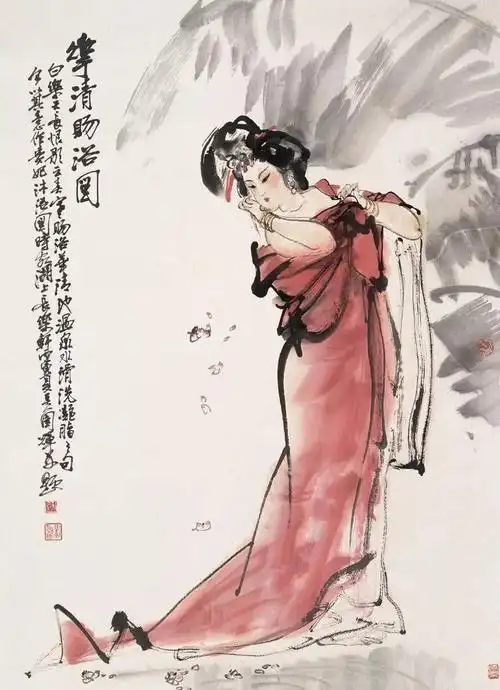 国画之美历史上四大美女在国画中长这样