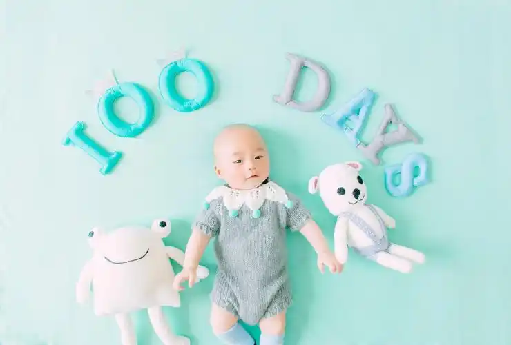 宝宝百天照