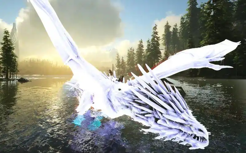 活动作品方舟弹弓打起源霸王龙骑灵魂飞龙