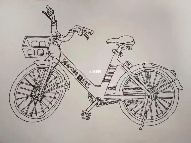 也是有的画这个也好难要注意前后遮挡关系,厚度,视觉角度等问题#线描