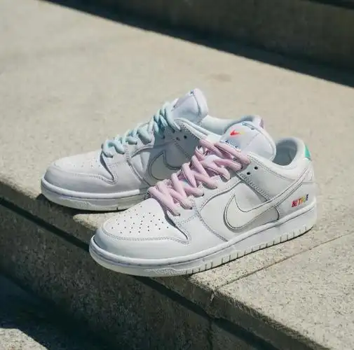 夏日の小白鞋nikesbdunklow白