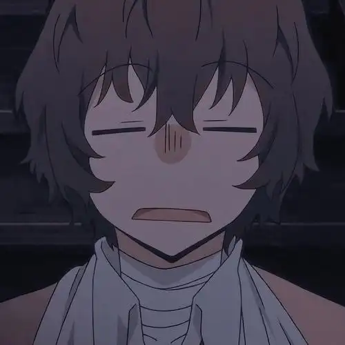 文豪野犬太宰治自截动漫头像分享最后一张中原中也乱入