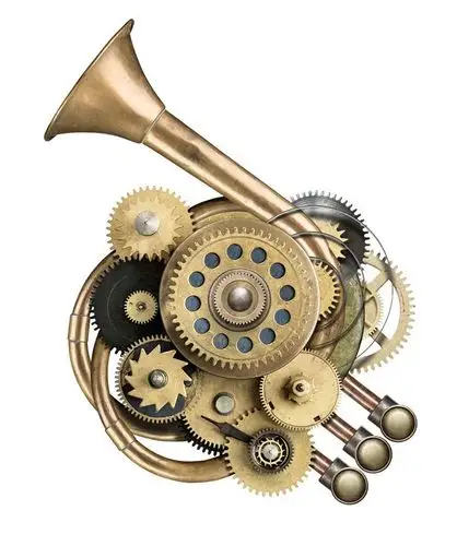 创意齿轮工业机械设计高清图片