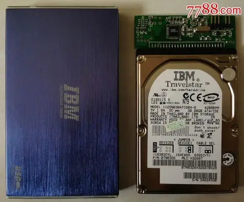 ibm30g移动硬盘,移动硬盘,年代不详,200g以下,其他品牌_第1张_7788