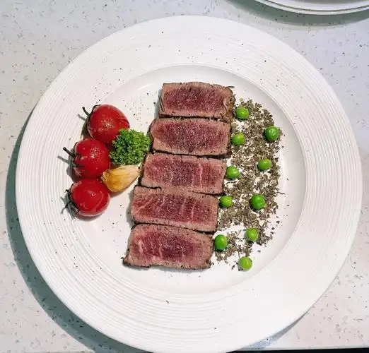 菲力摆盘分享牛排摆盘