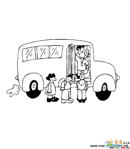 公交简笔画小孩坐公交车简笔画排队上公交车简笔画公交车让坐简笔画等