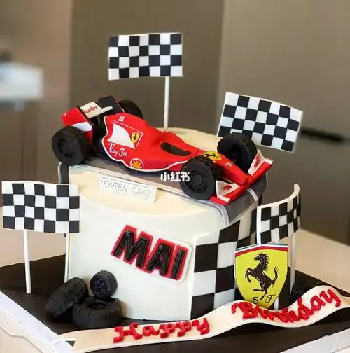 法拉利f1赛车蛋糕