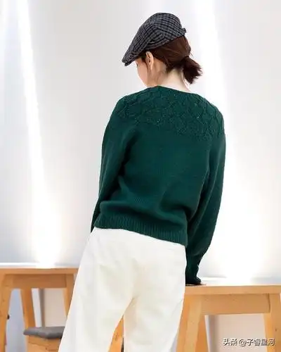 日本手编杂志男女冬季毛衣花样,附高清图解