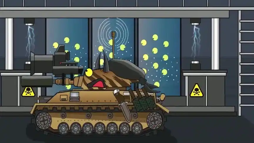 坦克世界:酣睡的巨鼠和古斯塔夫,搞笑动画