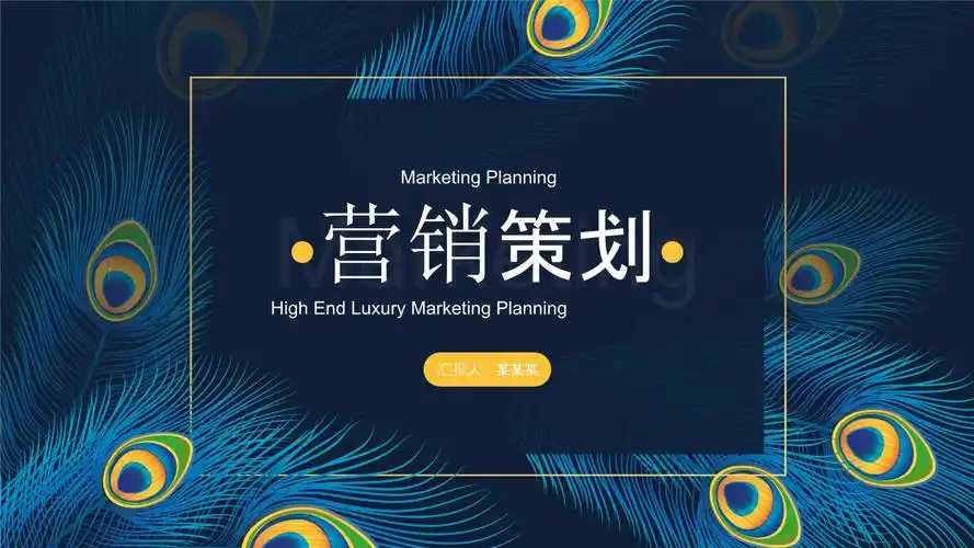 轻奢风营销策划主题模板(完整版).pptx