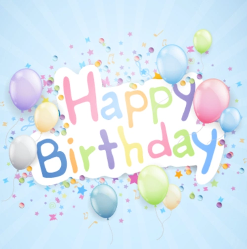 祝自己生日快乐英文