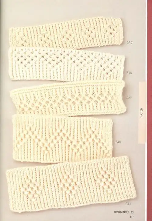 【转载】日本棒针花样编织250例(1)--木棉花的日志