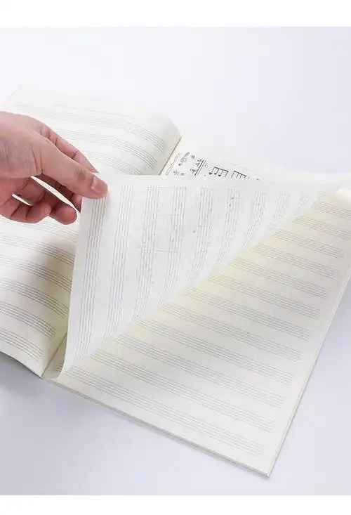 五线谱本练习本钢琴乐谱本子16k音乐本专业音符本学生带乐理知识