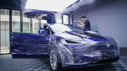 汽车施工防爆膜的过程图:_搜狐汽车_搜狐网