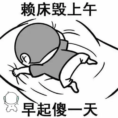 赖床了,一上午没了