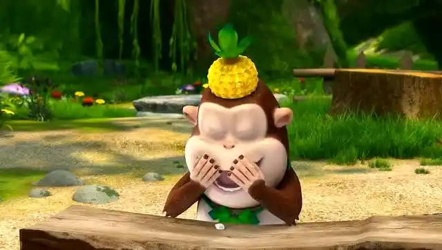 熊熊乐园 吉吉王子终于敢大胆的笑了!