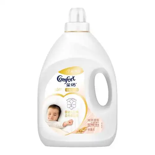 金纺纯净温和衣物柔顺剂护理剂4l柔软亲肤防静电婴儿衣物可用漂洗时